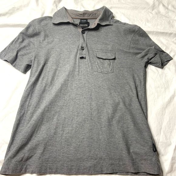 Hugo Boss Polo Style Mens Tee Shirt Slim Fit - Picture 1 of 6